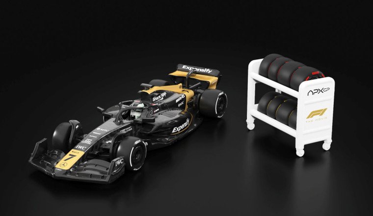 Check Out The Tiny Hot Wheels F1 Movie Car