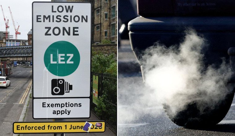 Failure of SNP's green plan as motorists fork out £19m in city centre LEZ zone fines
