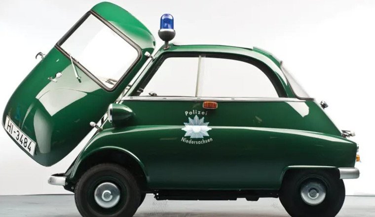 Seven of the strangest police cars from around the world - and one of them you have to pedal...