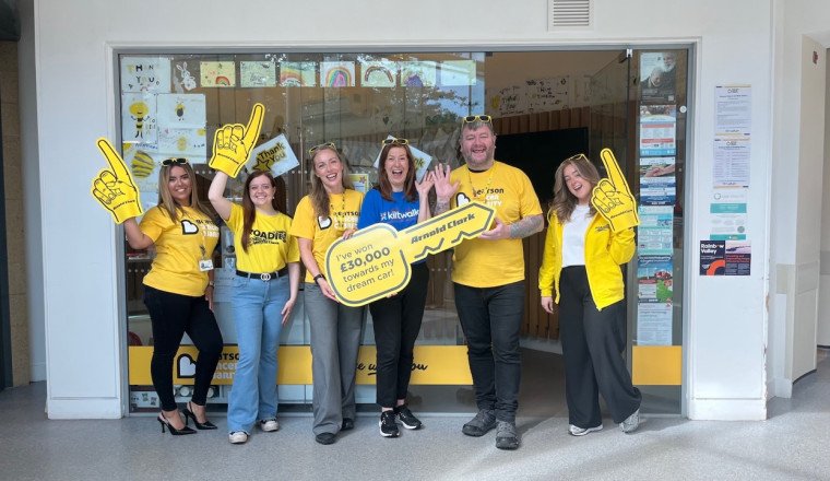 Car dealer Arnold Clark gifts customer £30,000 towards cost of a vehicle after charity walk