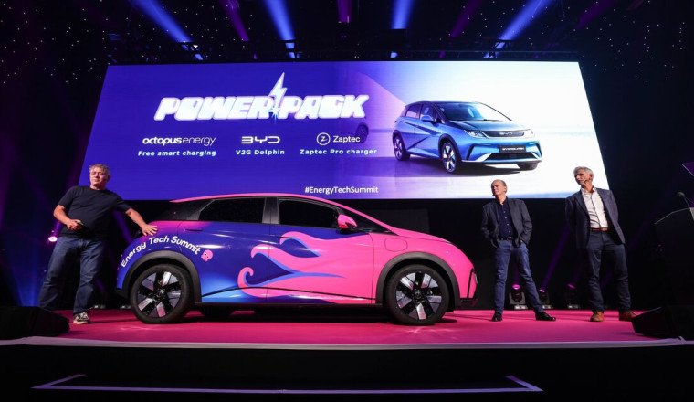 Octopus and BYD announce UK's first electric car bundle with free charging