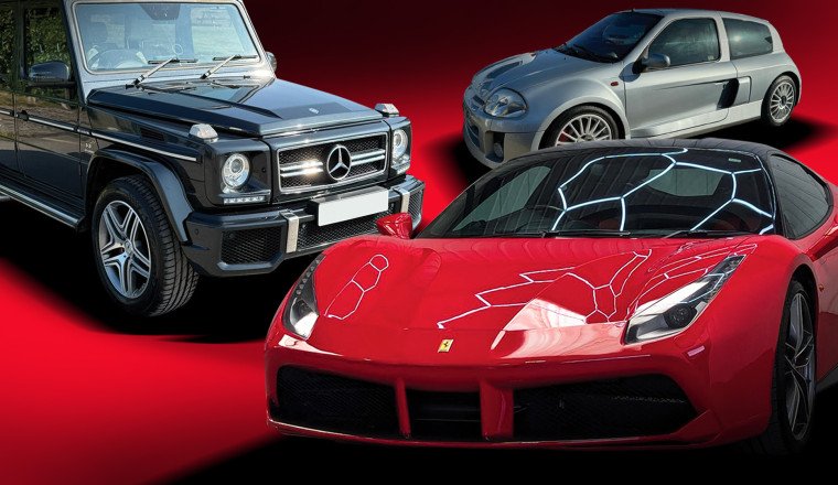 Supercar and rare Clio V6 up for sale at trade prices on used car platform