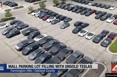 Hundreds Of Unsold Teslas Evicted From Detroit Parking Lot By Court Order