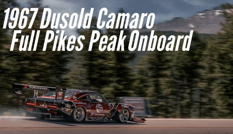 Strap Into This 1400-HP Camaro as It Climbs Pikes Peak