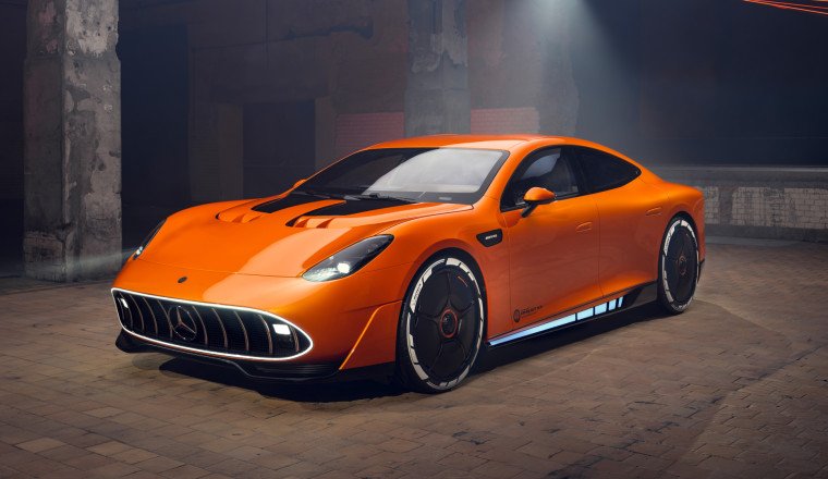The Mercedes AMG GT XX Concept Has Active Aero Wheels and 1,341 HP
