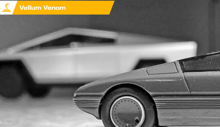 Vellum Venom: Citroën Karin vs. Tesla Cybertruck