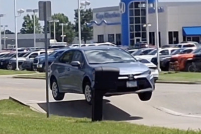 Watch As Extreme Heat Buckles A Missouri Road, Sending A Toyota Corolla Flying
