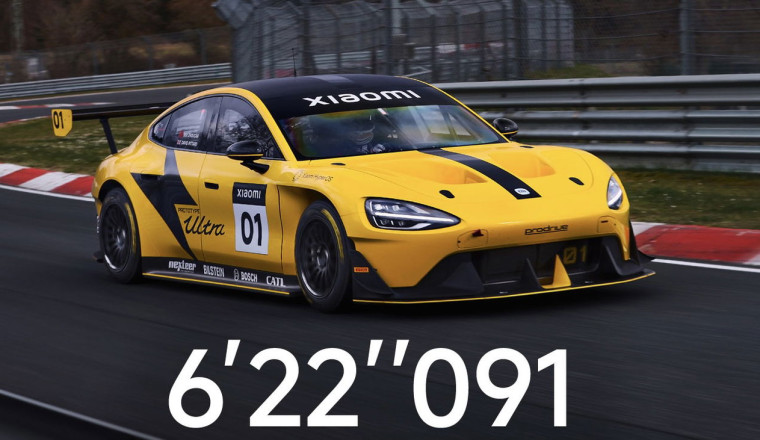 Watch The Xiaomi SU7 Ultra Knock 24 Seconds Off Its Nürburgring Time