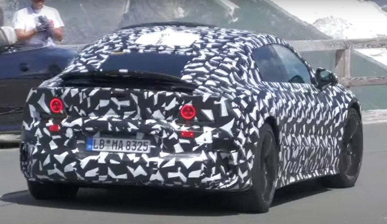 Spied: AMG's New 4-Door Supercar Caught Testing In the Alps