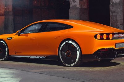 Mercedes electric family supercar of tomorrow: Concept AMG GT XX hits 224mph and adds 250 miles of range in 5 mins