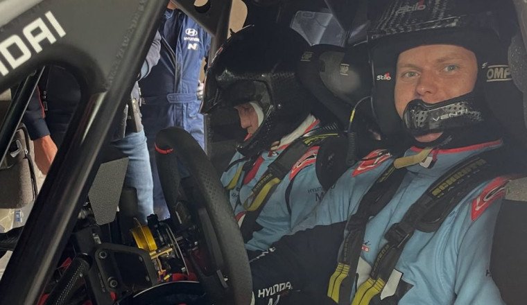 Tänak already back driving after Acropolis win