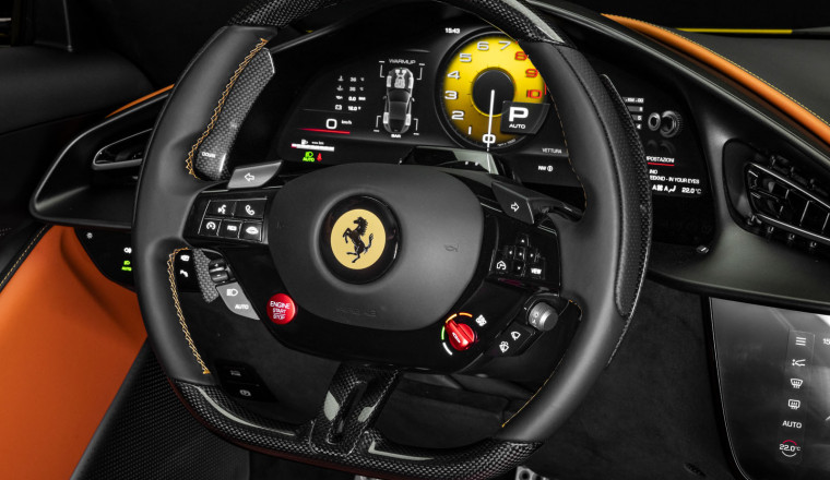 Ferrari reintroduces physical buttons in interior rethink