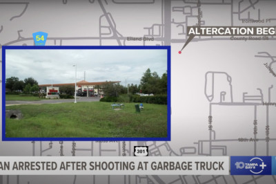 Drunk Florida Man Arrested For Chasing, Ramming Into And Shooting At Garbage Truck Driver Following Argument In Wawa Parking Lot