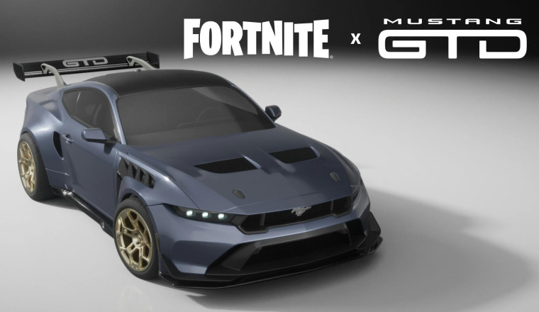 Game On: You Can Now Drive a Ford Mustang GTD in Fortnite and Rocket League