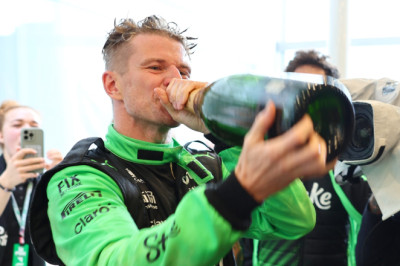 Hulkenberg revels in ‘incredible’ maiden F1 podium