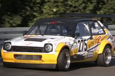 Listen To This Insane V8 Toyota Starlet Hillclimb Monster