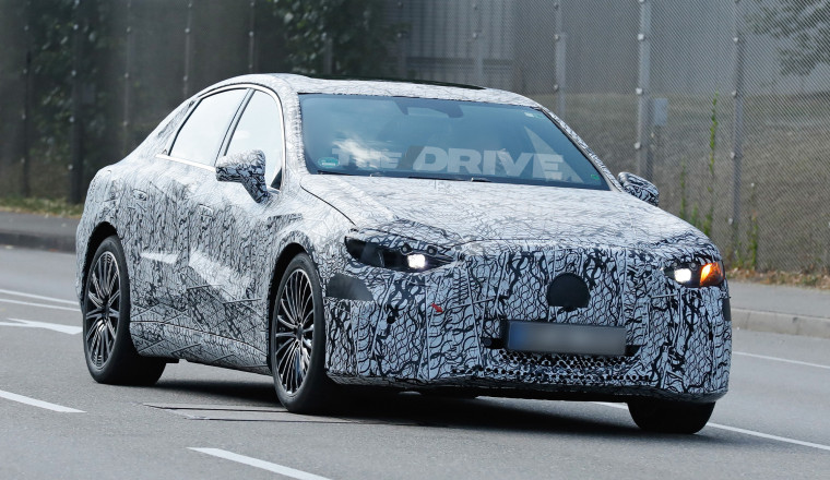 Mercedes-Benz C-Class EV Spy Shots: No EQ To Be Found
