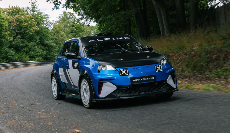 The electric slide: Alpine A290 Rallye unveiled