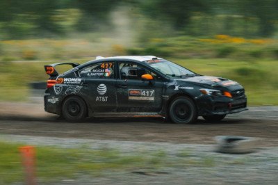 The race driver DirtFish is making a rally driver