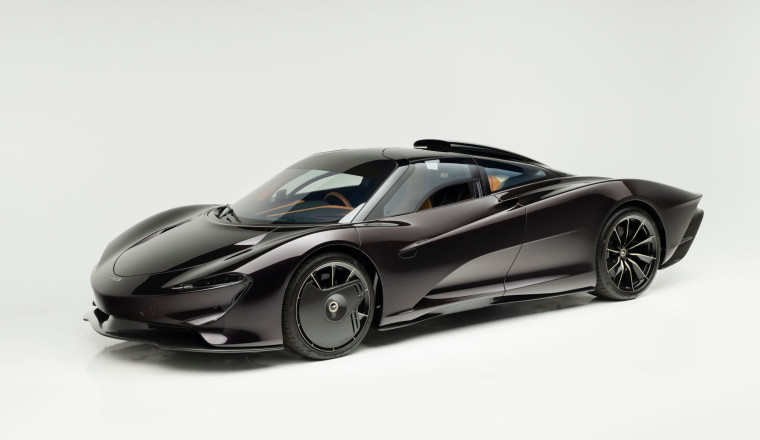 Ultra-Rare 2020 McLaren Speedtail Heads to Auction