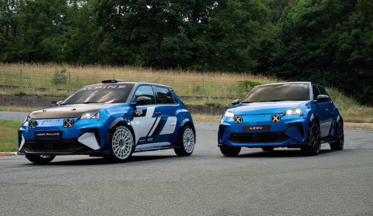 Alpine A290 Rallye revealed as a high-performance EV ready for customer competition