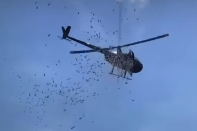 Money Dropped From Helicopter Over Funeral Of Detroit Car Wash Owner