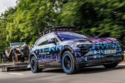 New Cayenne EV takes Shelsley Walsh SUV record