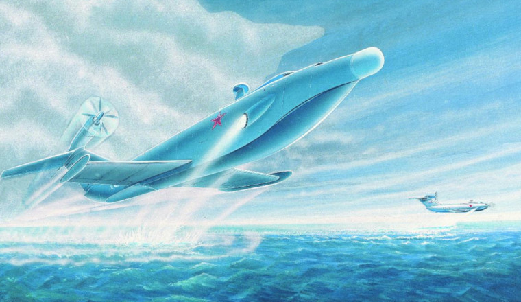 China Resurrects A Soviet Water-Skimming Plane Design In Secret