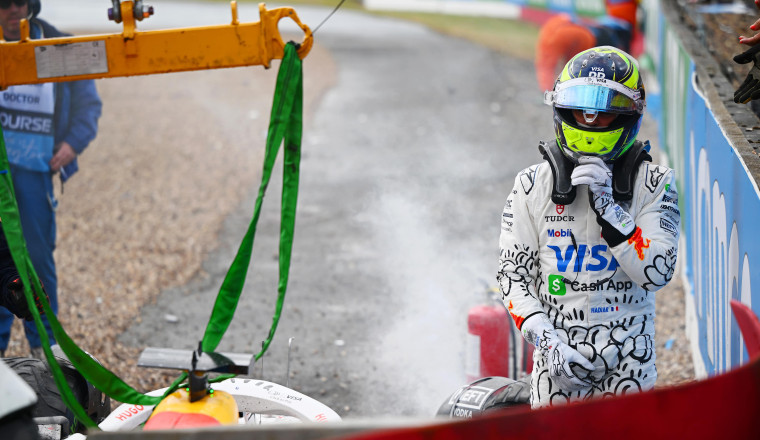 Hadjar explains Antonelli crash at Silverstone