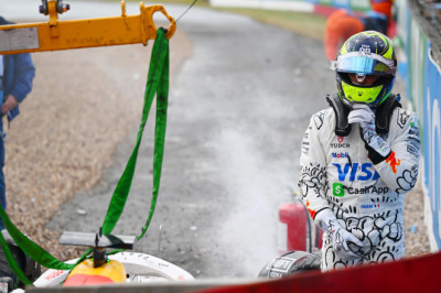 Hadjar explains Antonelli crash at Silverstone