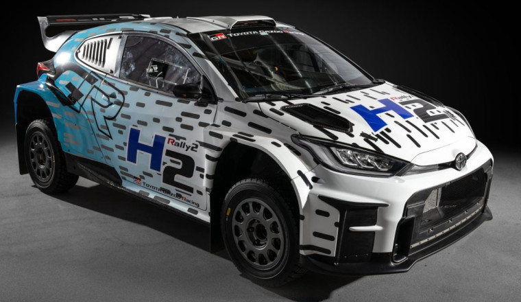 Hydrogen-powered Toyota Rally2 car set for Finland demo