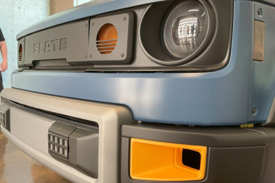 Jeff Bezos-backed Slate electric truck draws crowds at Midwest showcase