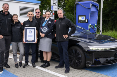 Lucid Shatters World Record With 749-Mile Drive On A Single Charge