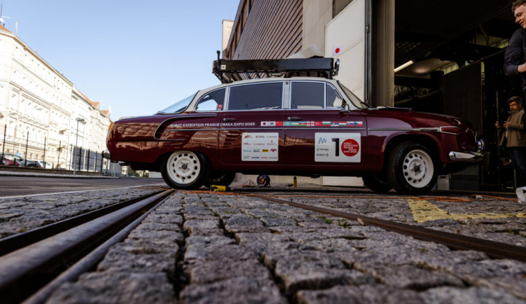 Seven Classic Cars Are Making the Long Trek from Prague to the Osaka World’s Fair