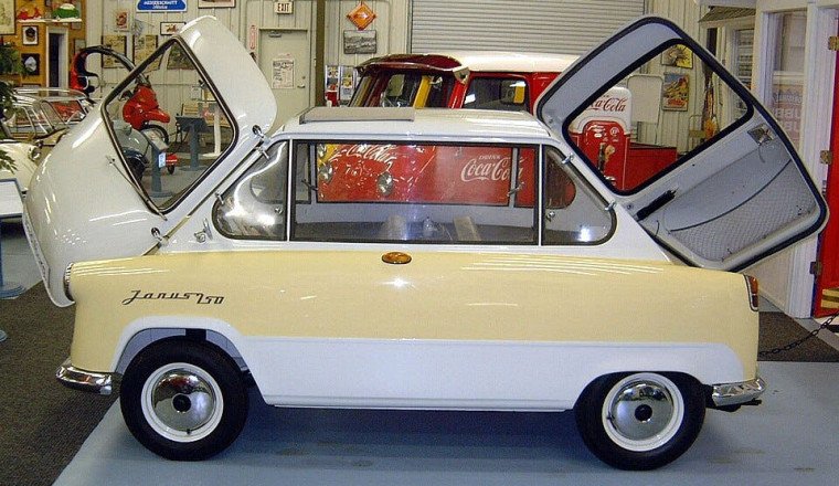 Zündapp Janus 250: The Pushmi–Pullyu of Microcars