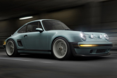 Global dynamic debut of the Porsche 911 Carrera Coupe Reimagined by Singer at Goodwood Festival of Speed