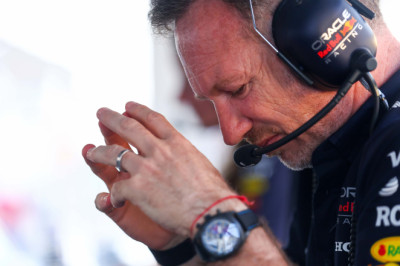 Horner bids emotional farewell to Red Bull