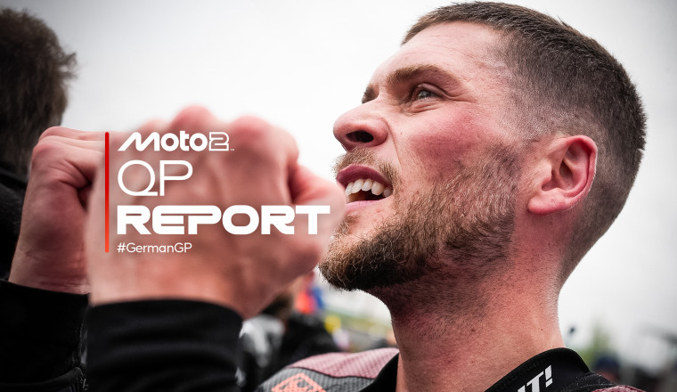 Dixon emerges from Q1 to take last dash wet pole in Germany