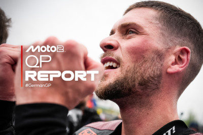 Dixon emerges from Q1 to take last dash wet pole in Germany