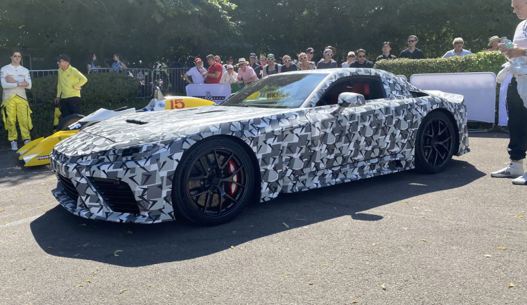 Here’s The New Toyota (Or Lexus) Supercar Up Close
