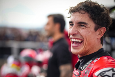 Magnificent Marquez reigns in Germany as podium contenders crash