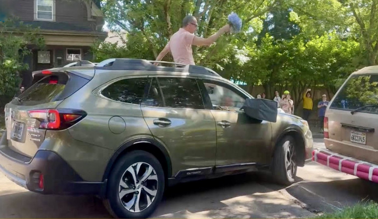 Neighborhood’s Parallel Parking Competition Is My Kind of Block Party