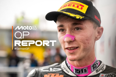 Ogden takes career-first pole in wet Sachsenring qualifying
