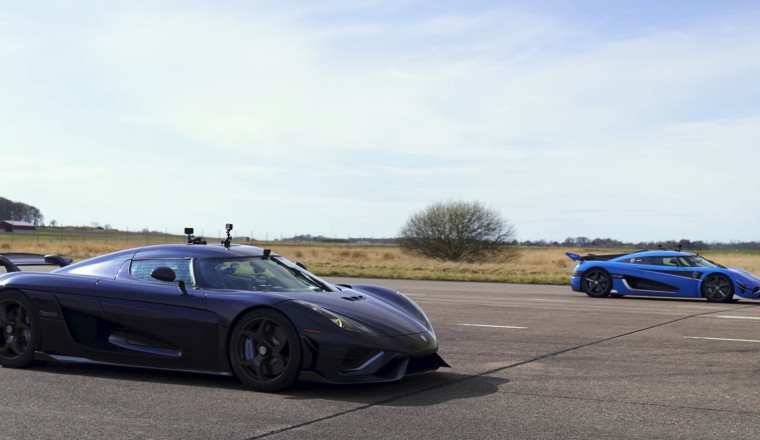 DRAG RACE: Regera vs. Agera