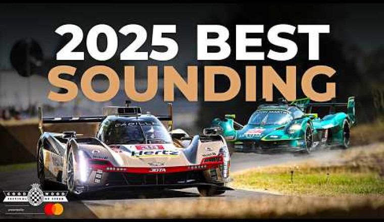 21 best sounding cars at the Festival of Speed | 2025