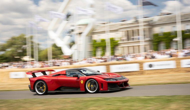 Ferrari unveils four debuts and celebrates 75 Years of Formula 1 at Goodwood Festival of Speed 2025
