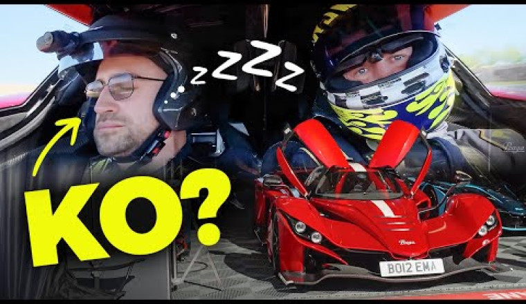 Did Misha Charoudin pass out on the 'Ring?! Ex-Stig Ben Collins Max Attack Praga Bohema