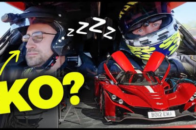 Did Misha Charoudin pass out on the 'Ring?! Ex-Stig Ben Collins Max Attack Praga Bohema