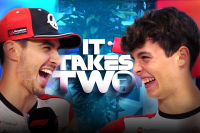It Takes Two: Ocon and Bearman team up in hilarious quiz