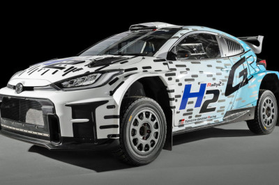 Toyota has built a GR Yaris rally car powered by hydrogen